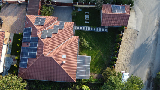 9 Kw Napelem rendszer telepítés mediterrán tetőn
