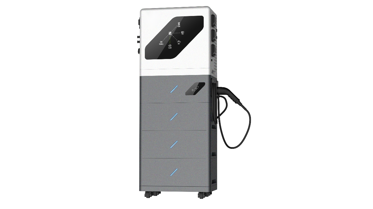 Econg AC Töltő 7Kw töltő teljesítmény 15 Kw/h energia tarolóval Type1/Type2 es elektromos autó töltő 5M kábellel