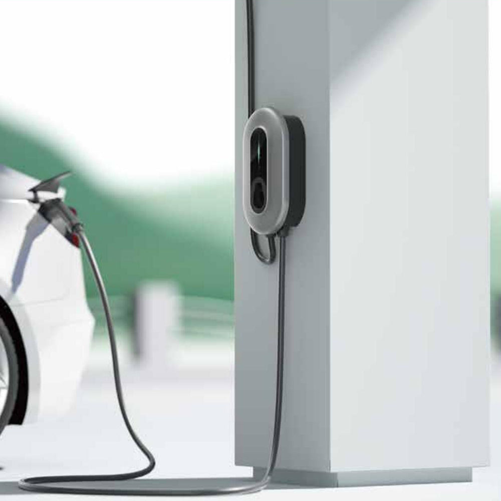 Econg Róza Fali töltő 22kw Type2 es elektromos autó töltő 5M kábellel