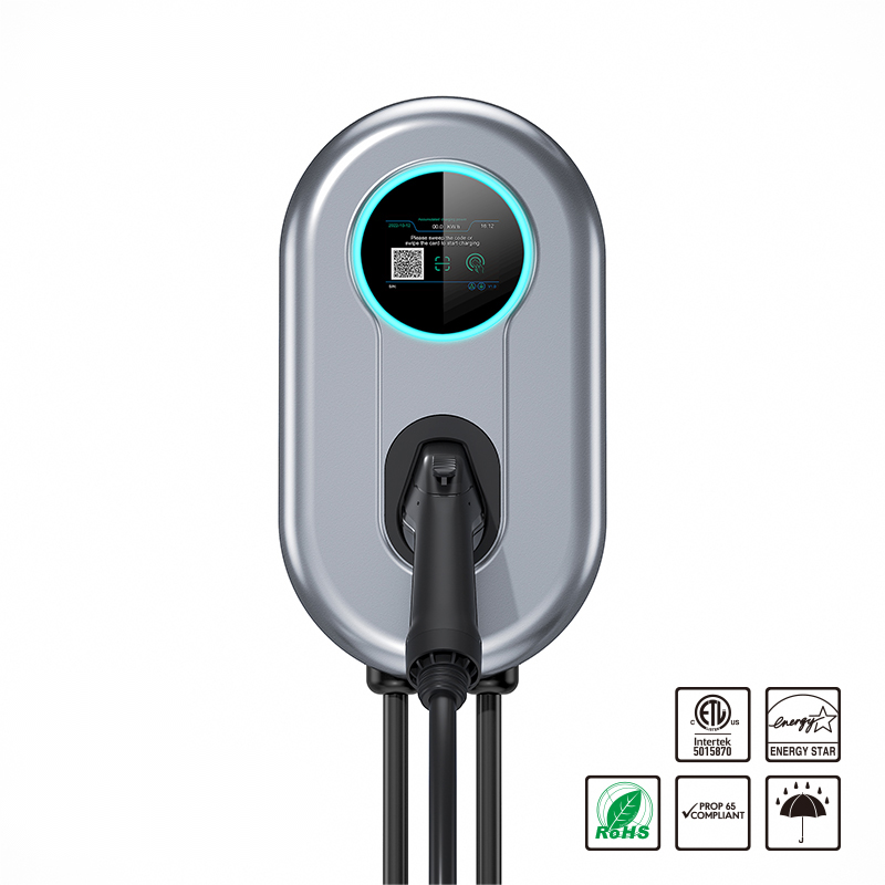 Econg Jázmin Fali töltő 7kw Type2 es elektromos autó töltő 5M kábellel