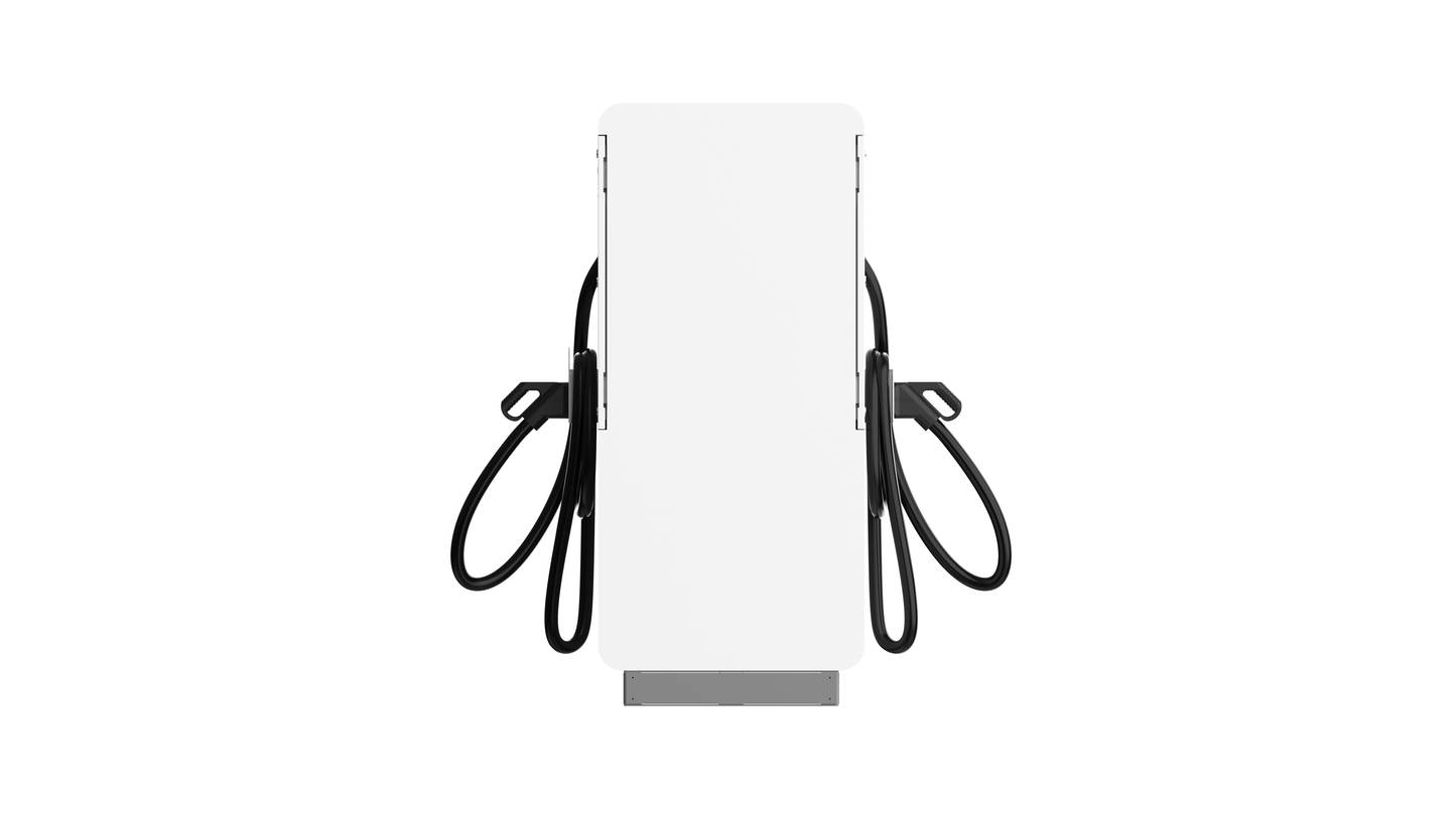 Econg Dupla AC/DC Gyors  Töltő oszlop 40kw CCS1/CCS2 es elektromos autó töltő 5M kábellel