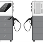 Econg  AC Töltő  7Kw töltő teljesítmény 15 Kw/h energia tarolóval  Type1/Type2 es elektromos autó töltő 5M kábellel