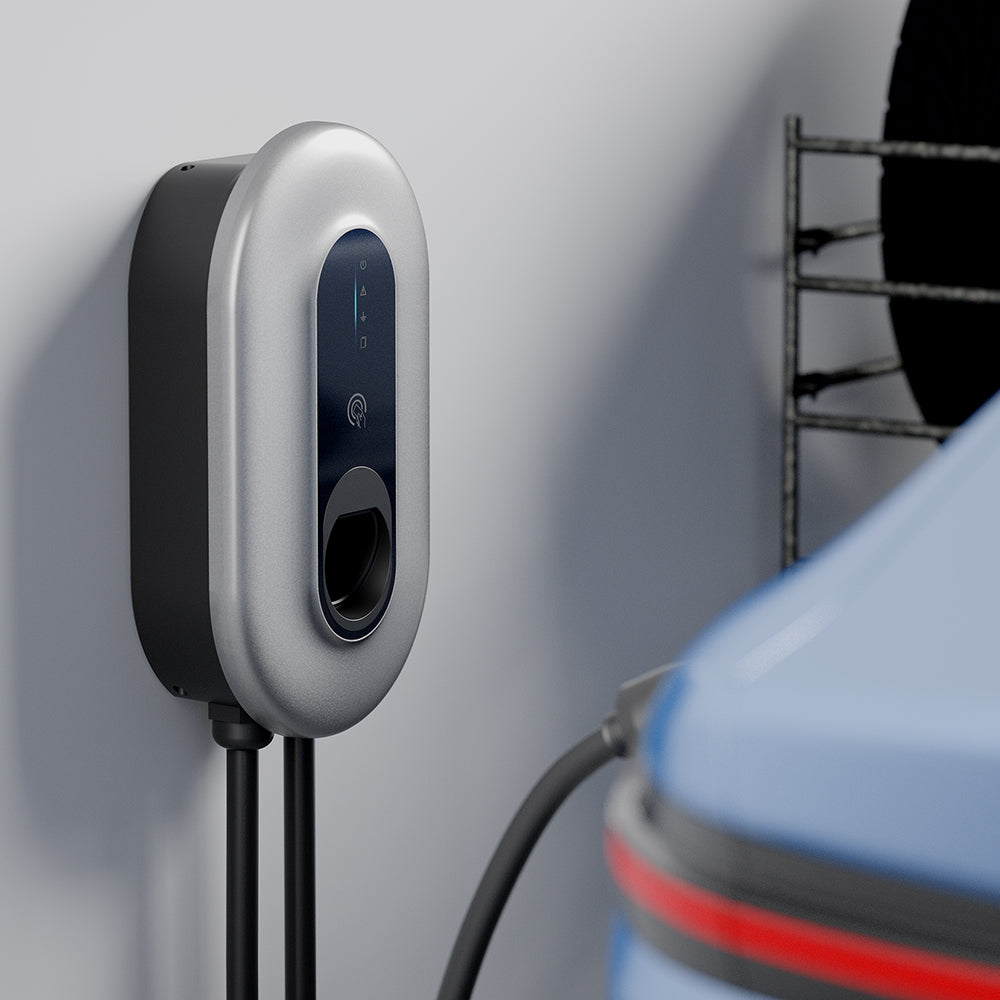 Econg Róza  Fali töltő 11kw Type2 es  elektromos autó töltő 5M kábellel